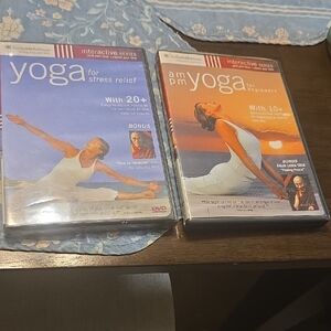 Yoga for Stress Relief and Beginners DVD Set